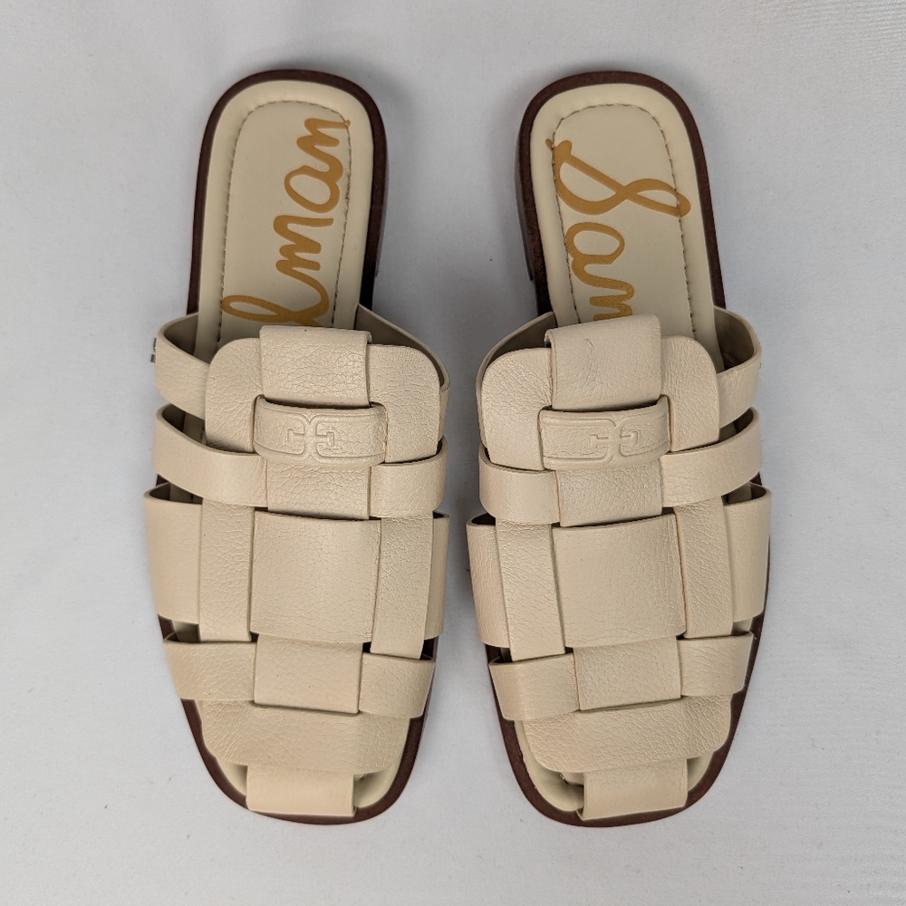 Sam Edelman Dina Fisherman Mule Leather - Picture 3 of 13